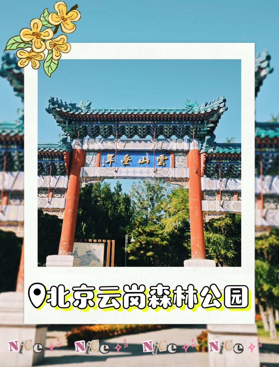 5天】 92游玩地点97北京市丰台区云岗森林公园 07出行方式97