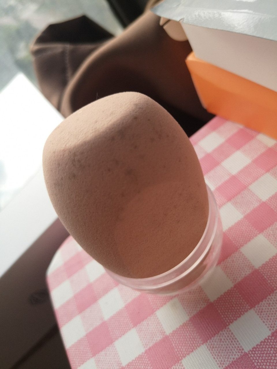 美妆蛋发霉了 用了一次的美妆蛋   洗了放着就发霉了 有没有姐妹知道