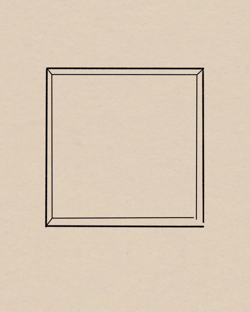 黑白装饰简笔画相框画|附过程 新手易入门好上手 快学起来!