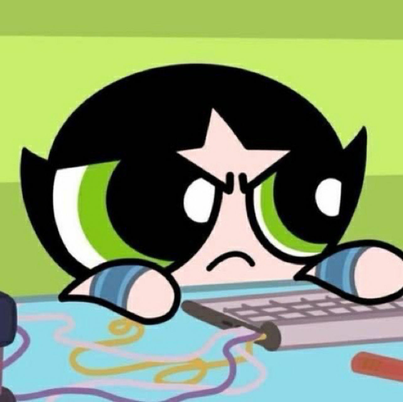 分享一组飞天小女警头像 妥妥的90后回忆 小时候喜欢泡泡,长大了越来