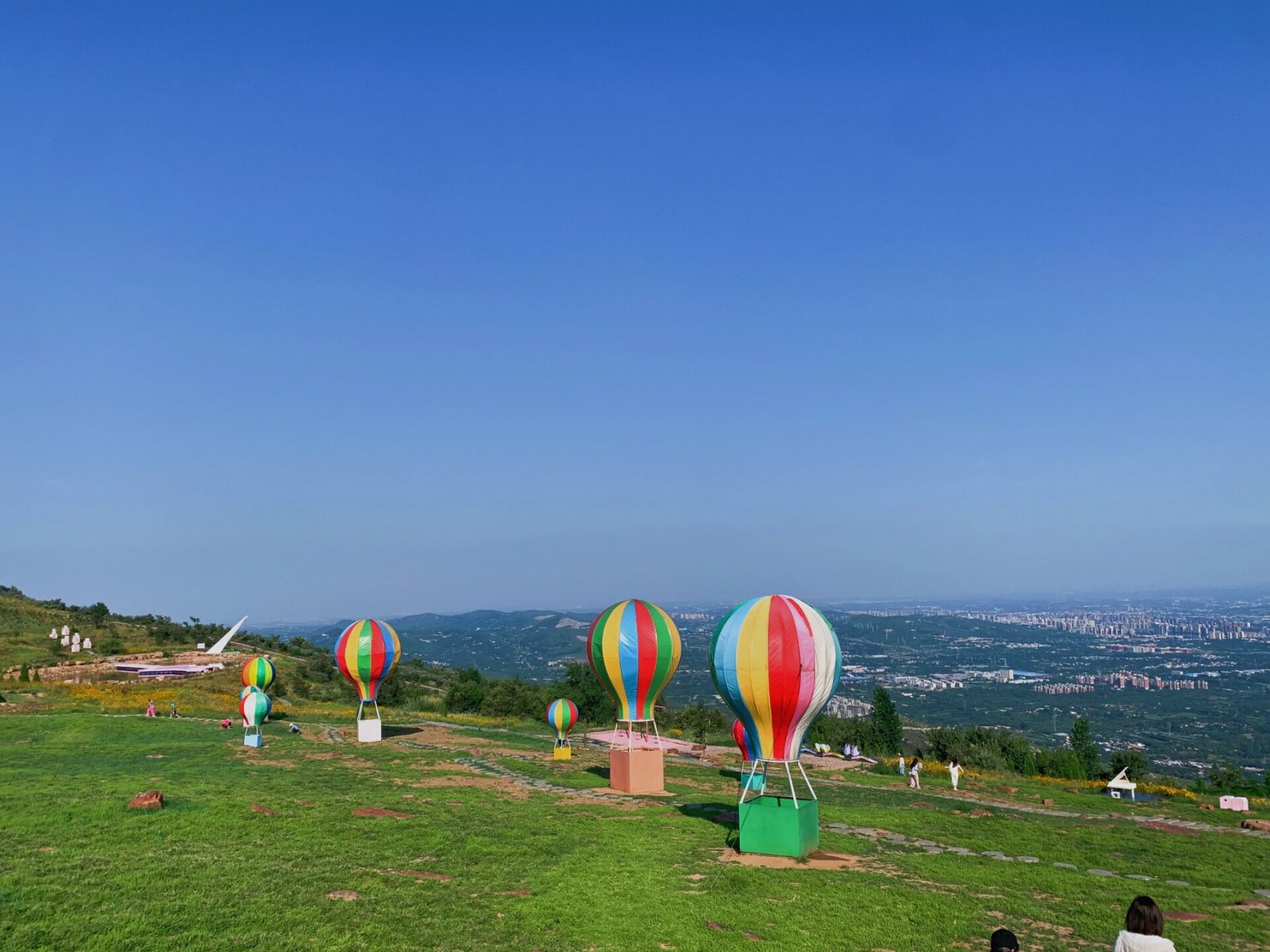 河南郑州 伏羲山云上牧场攻略 78地点:河南郑州市新密市云上牧场