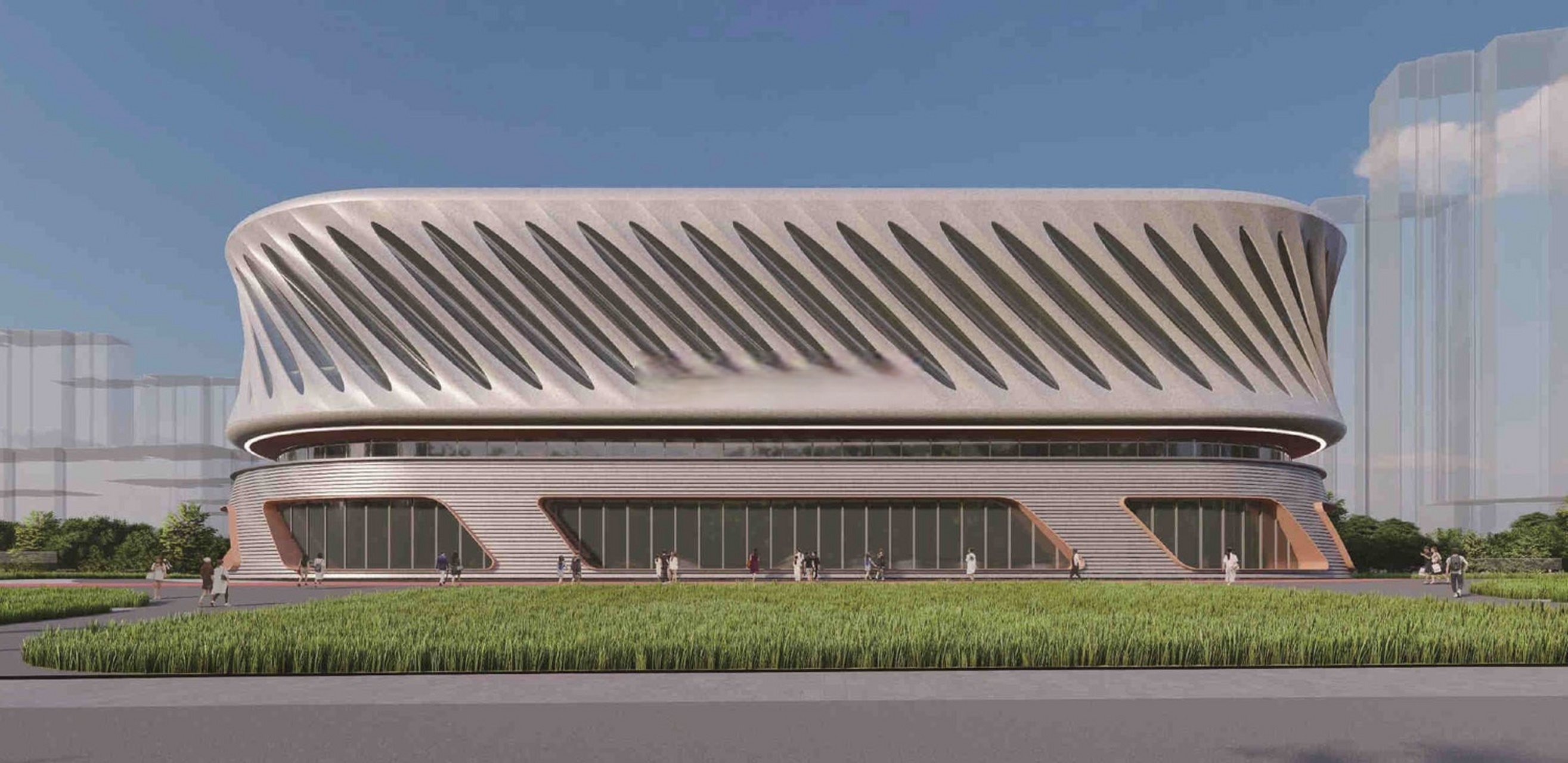 瑶海区规划建设龙岗健身中心,位于大众路与钟离路交口,圣地雅阁小区