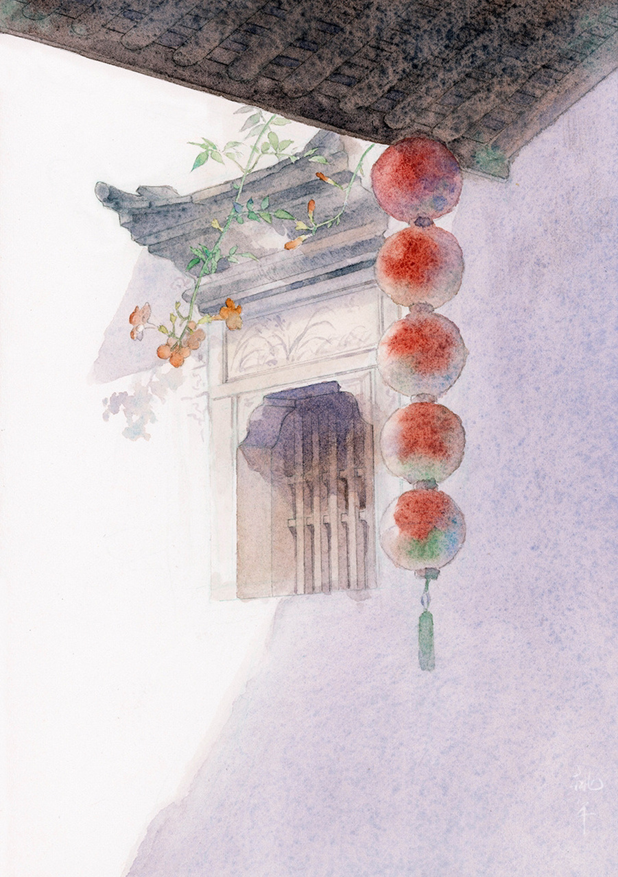 国风建筑门窗之美|古风手绘插画 老师:桃年 一笔一画一世界 每一个