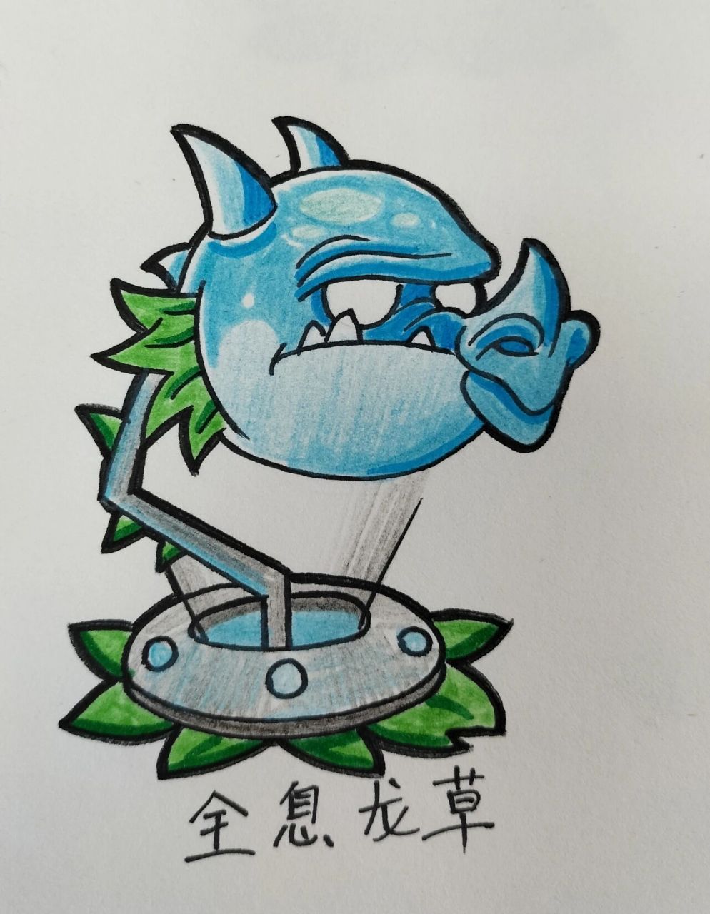 植物大战僵尸怎么画简笔画