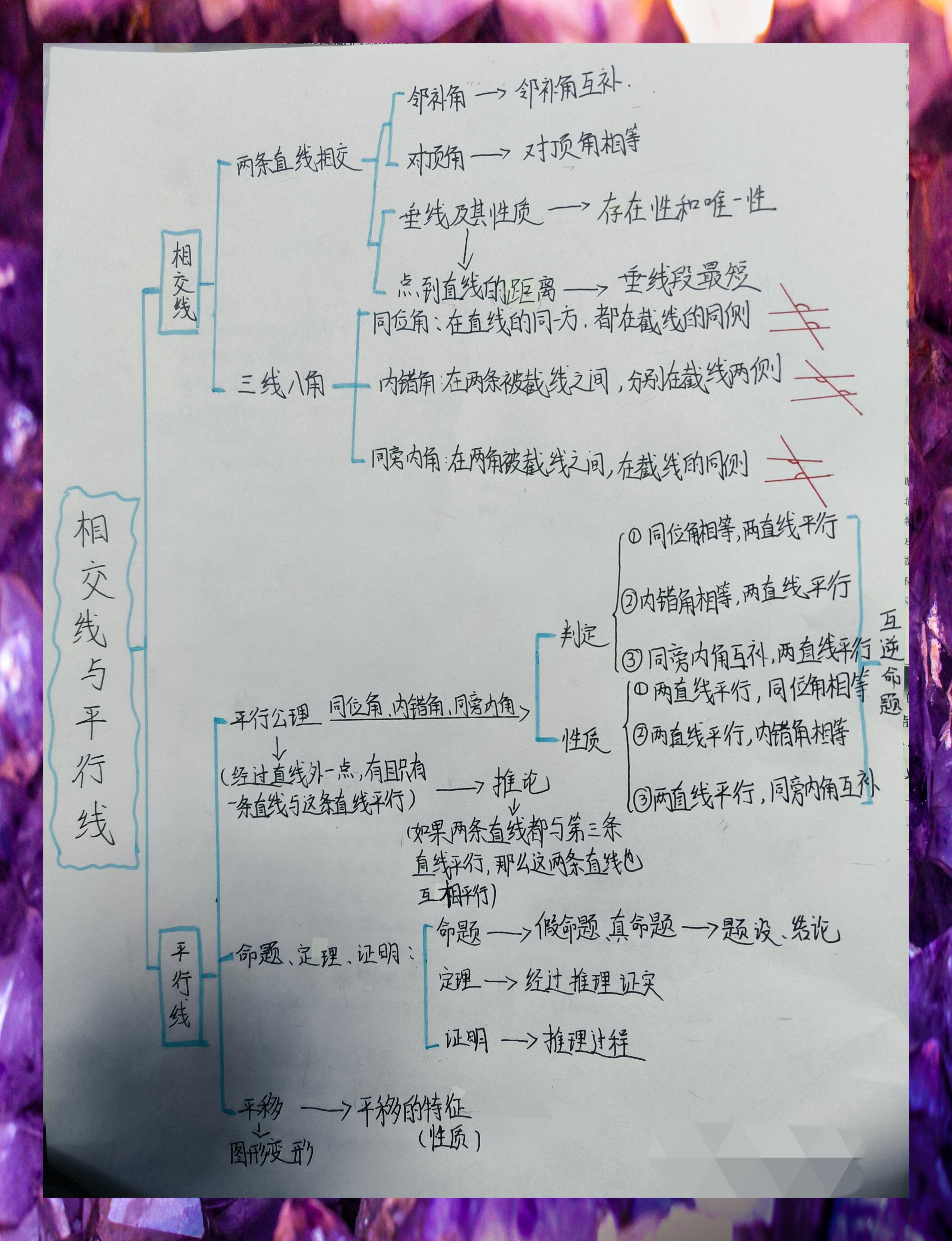 七年级第五章思维导图图片