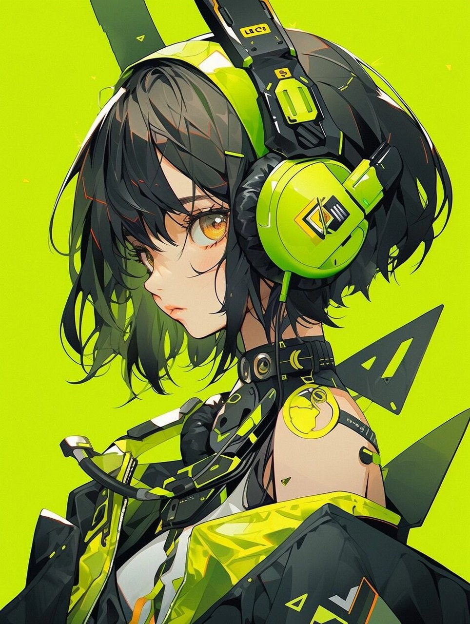 99ai女生头像 | 机械少女 本来这套图早就做了,一直没发,前两天给