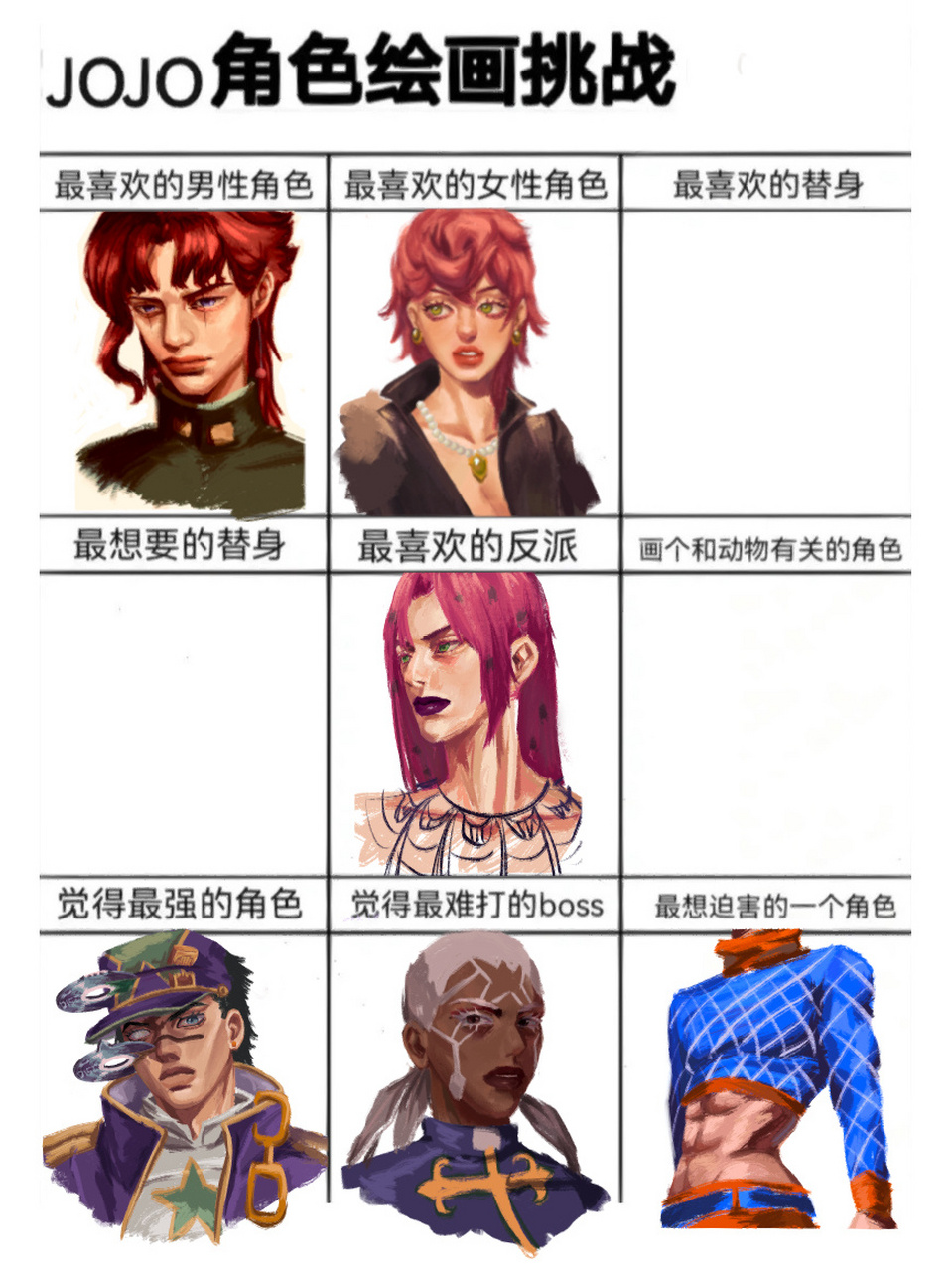 填不完了 唯一照片已被猫叼走