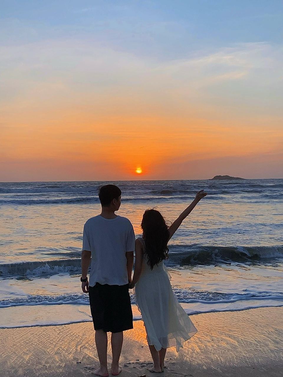 情侣拍照|海边看日出93 一定要和喜欢的人去海边看一次日出93
