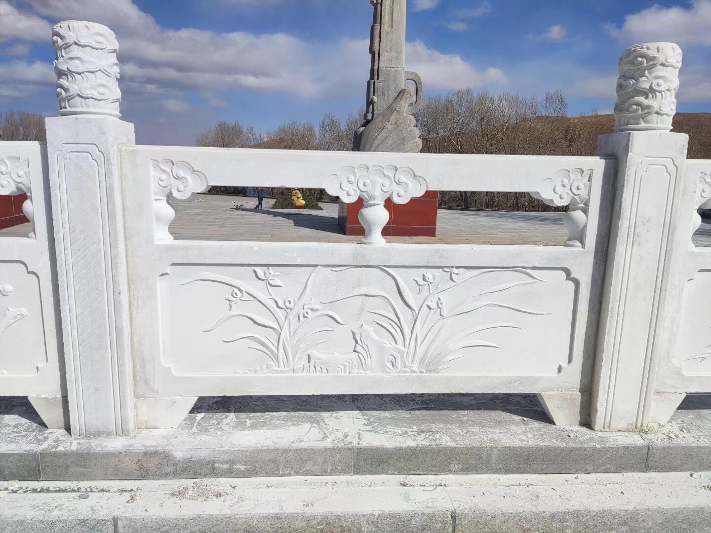 曲阳石雕 石栏板 桥栏板 石栏板 汉白玉栏板