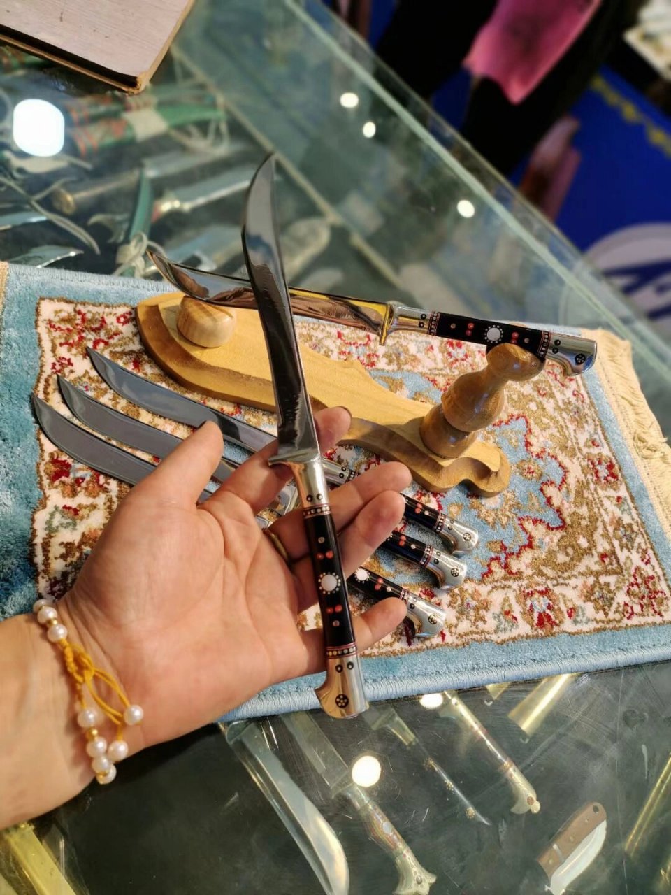 英吉沙小刀筷子刀 白铜