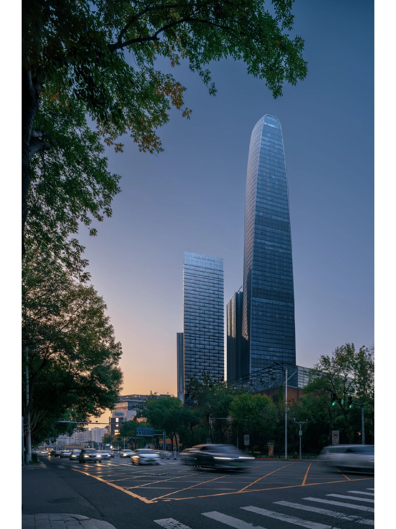 天津国际金融中心 天津拍照 城市风光