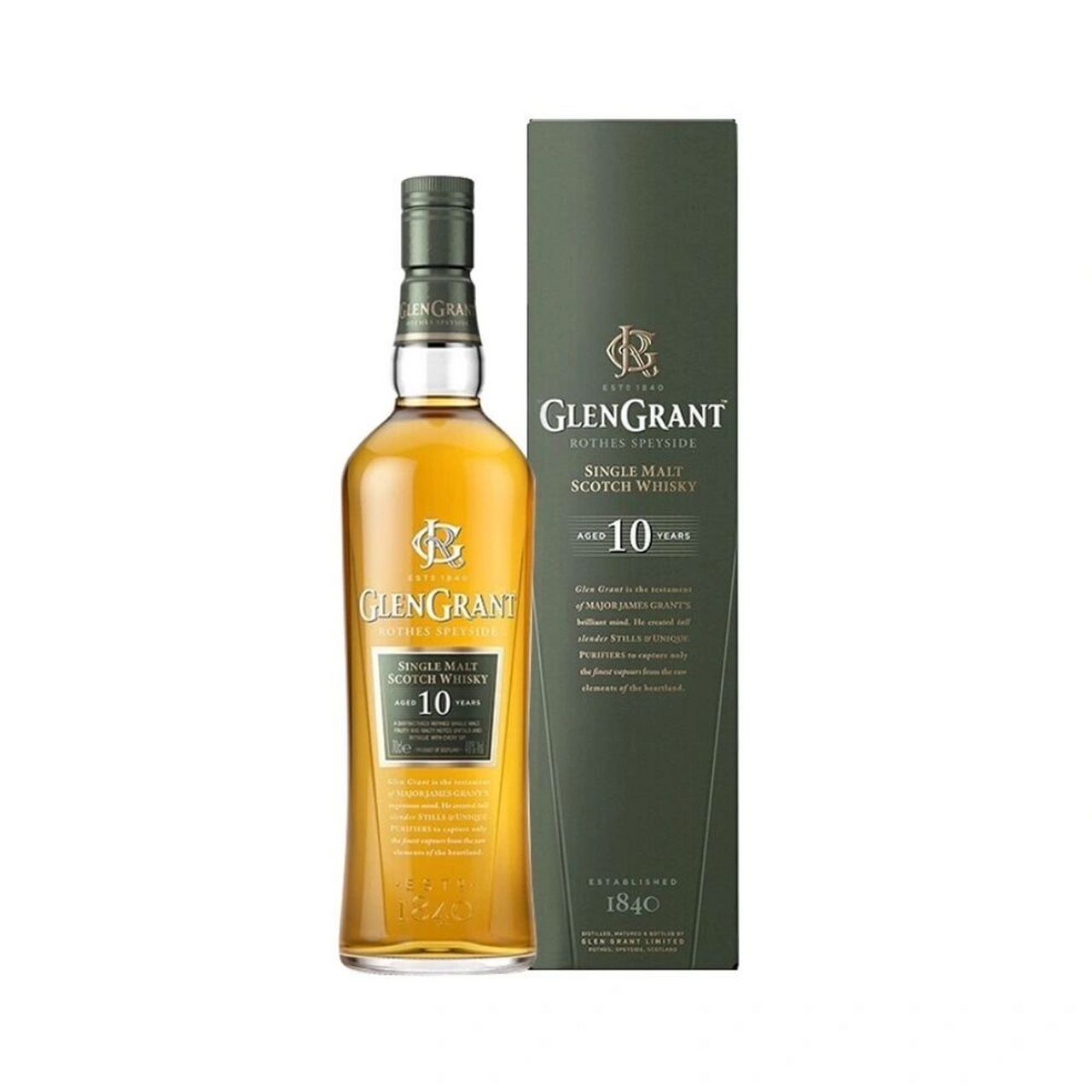 格兰冠10年单一麦芽苏格兰威士忌 glen grant aged 10 years single