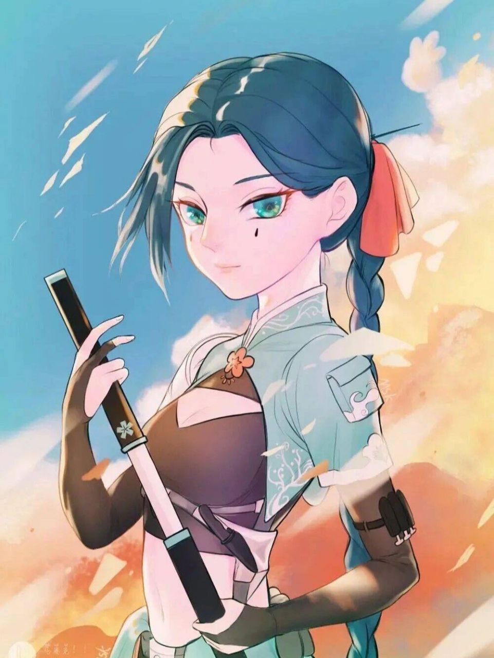 梅花十三头像 外加一个q版的梅花十三