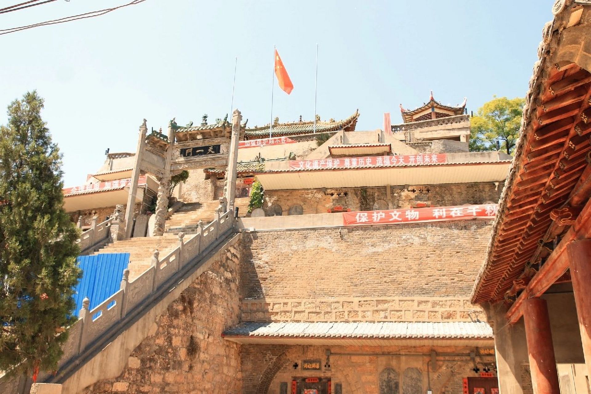 福昌阁,洛阳市宜阳县. 道教建筑,藏在村子里不出名.