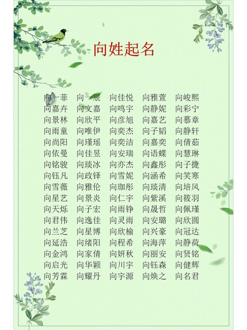 向姓起名|快看来自诗词中的宝宝名字供参考 一辰,李梦阳《自南康往