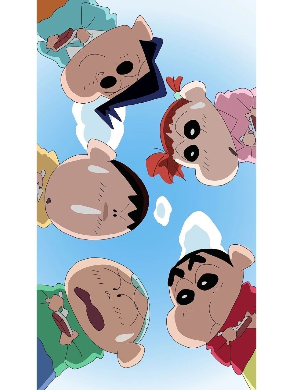 蜡笔小新手机壁纸 手机壁纸