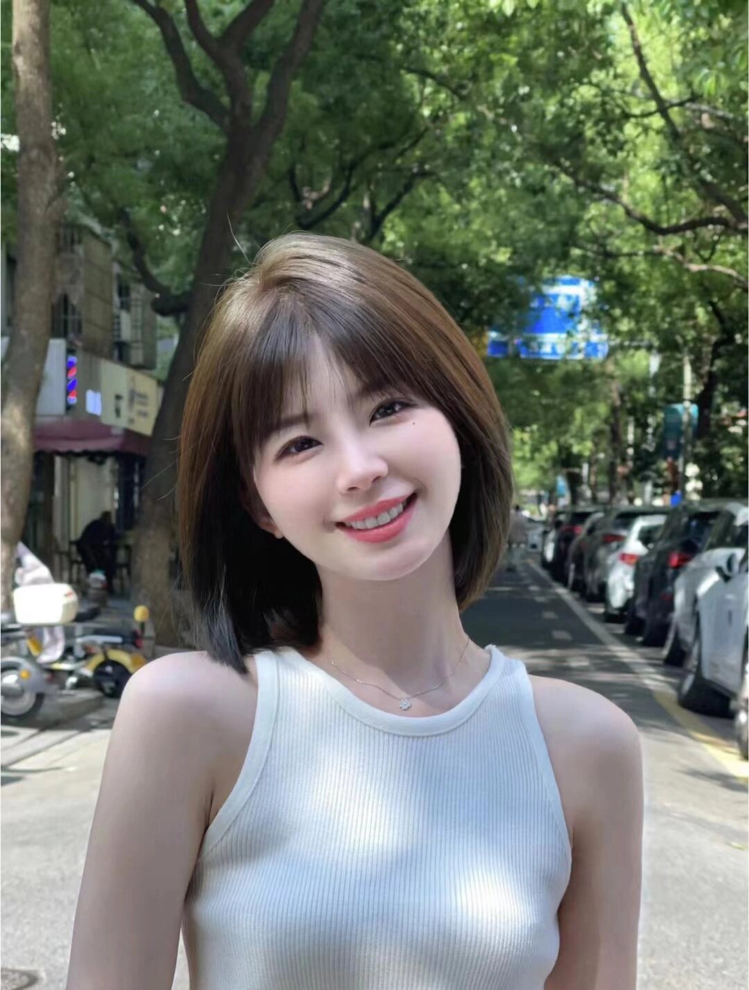 女生中短发发型
