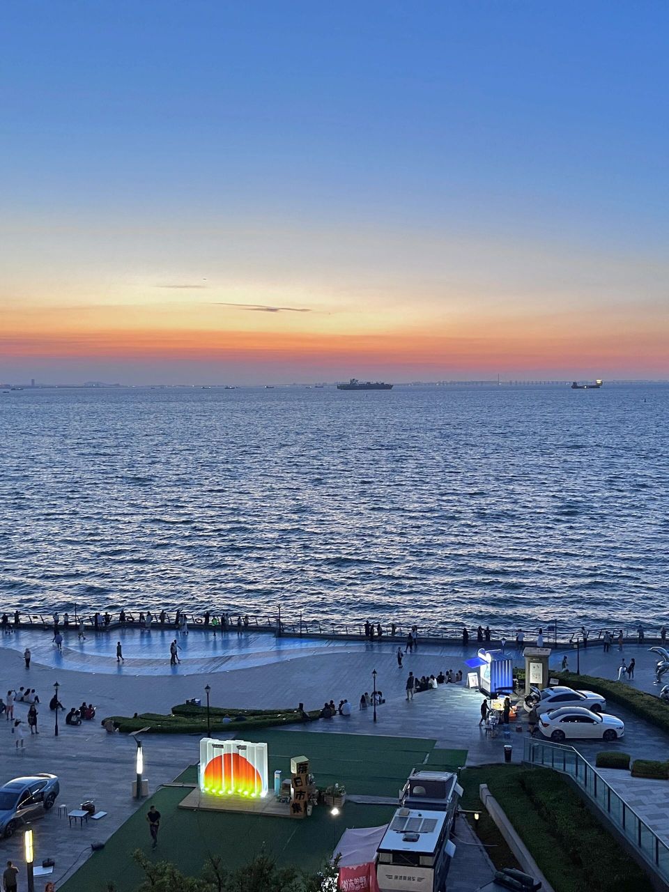 快来金茂湾看人又少又美的海边日落吧!