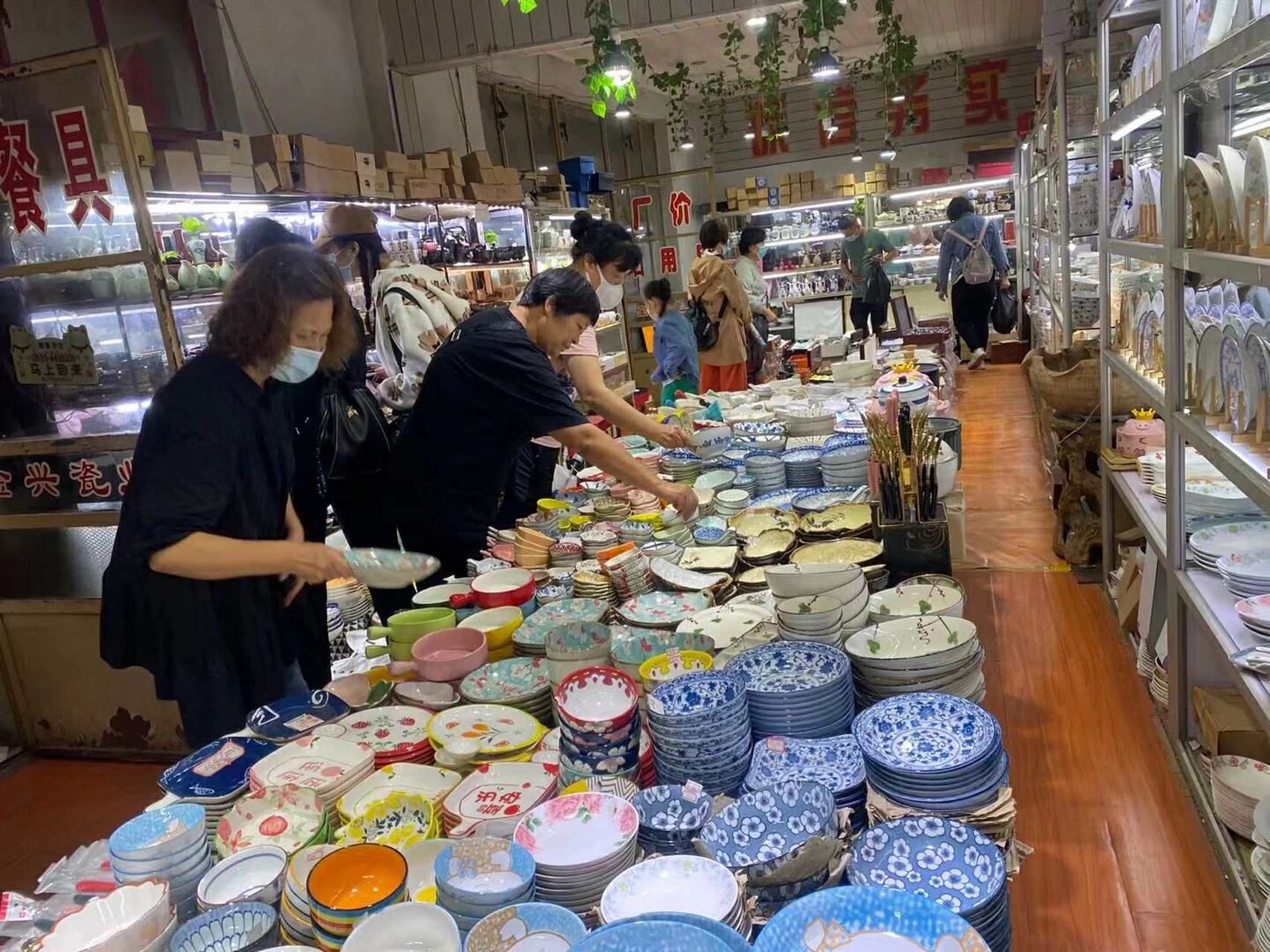 7815 淄博博山最出名的陶瓷批发市场!