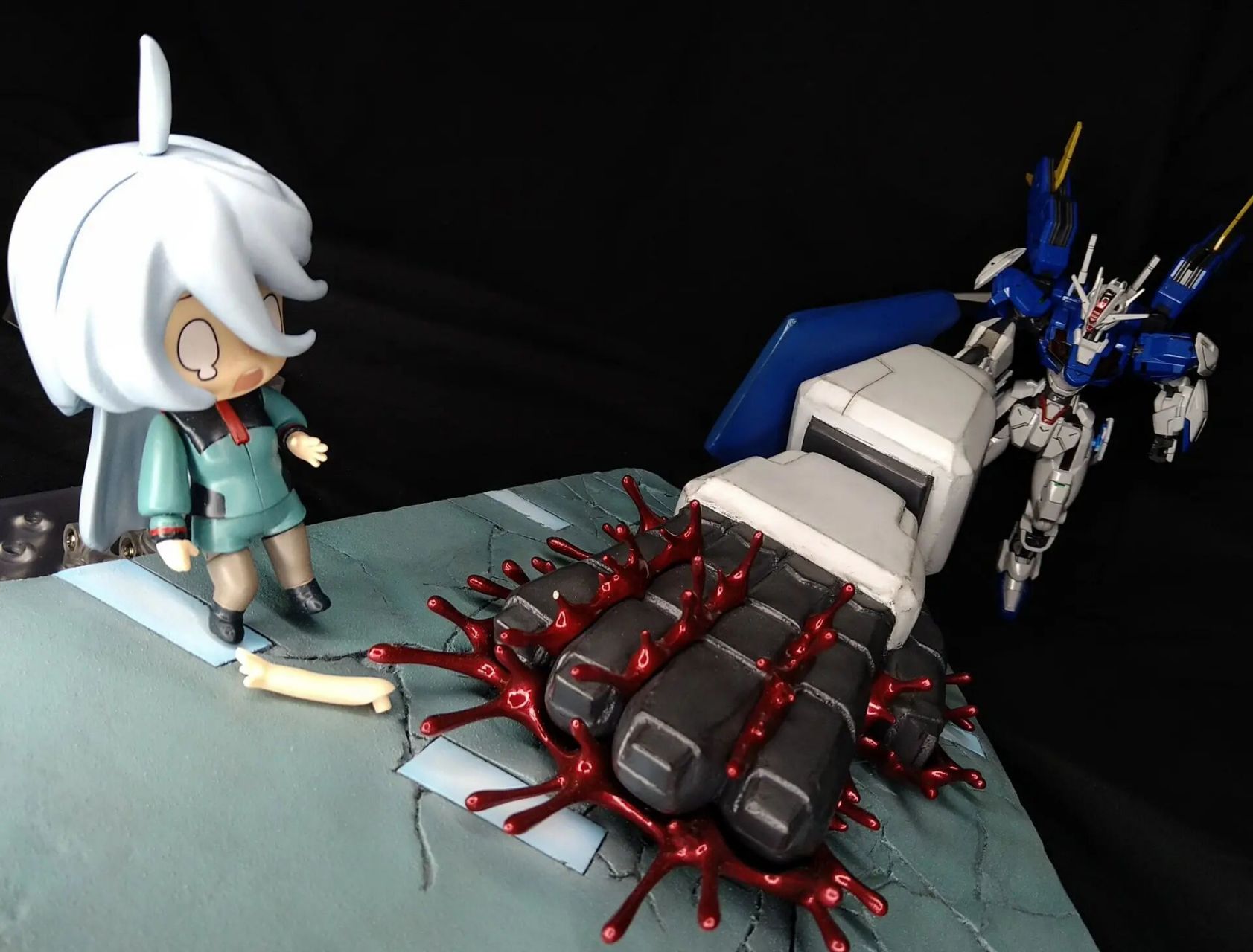 蕃茄酱名场面|水星的魔女 日本作者ハイドラ利用超远近透视法还原了