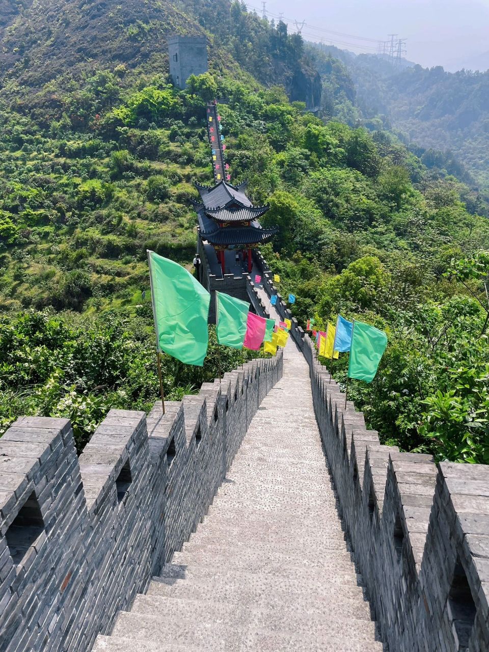 流石山玻璃栈道 藻溪图片