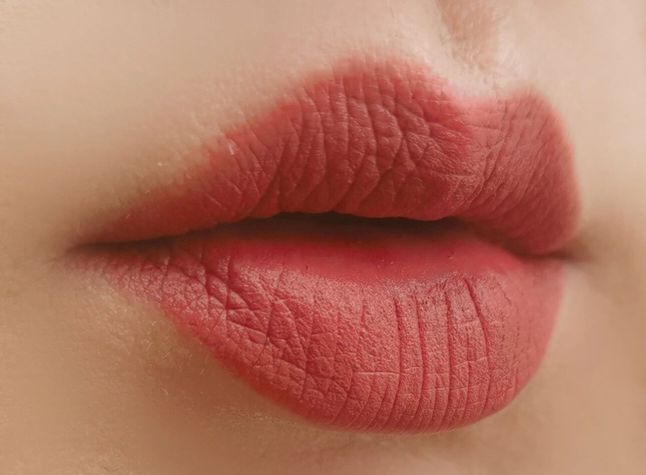 dior锁色口红558木质玫瑰棕无滤镜试色     盲选558,官网图跟上唇试色