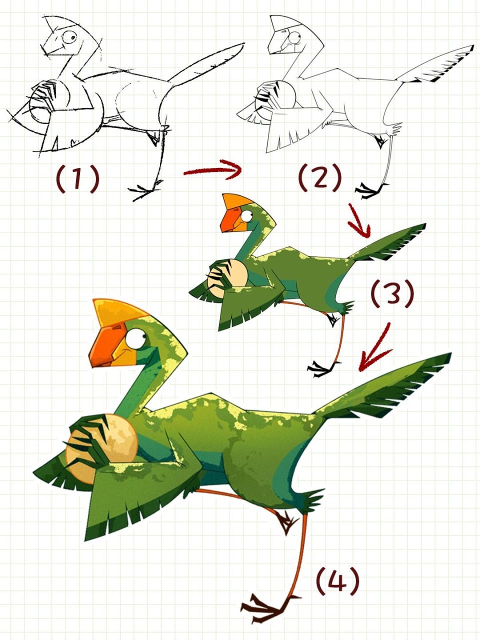 94 偷蛋龍 (oviraptor) 這種恐龍的拉丁名稱是