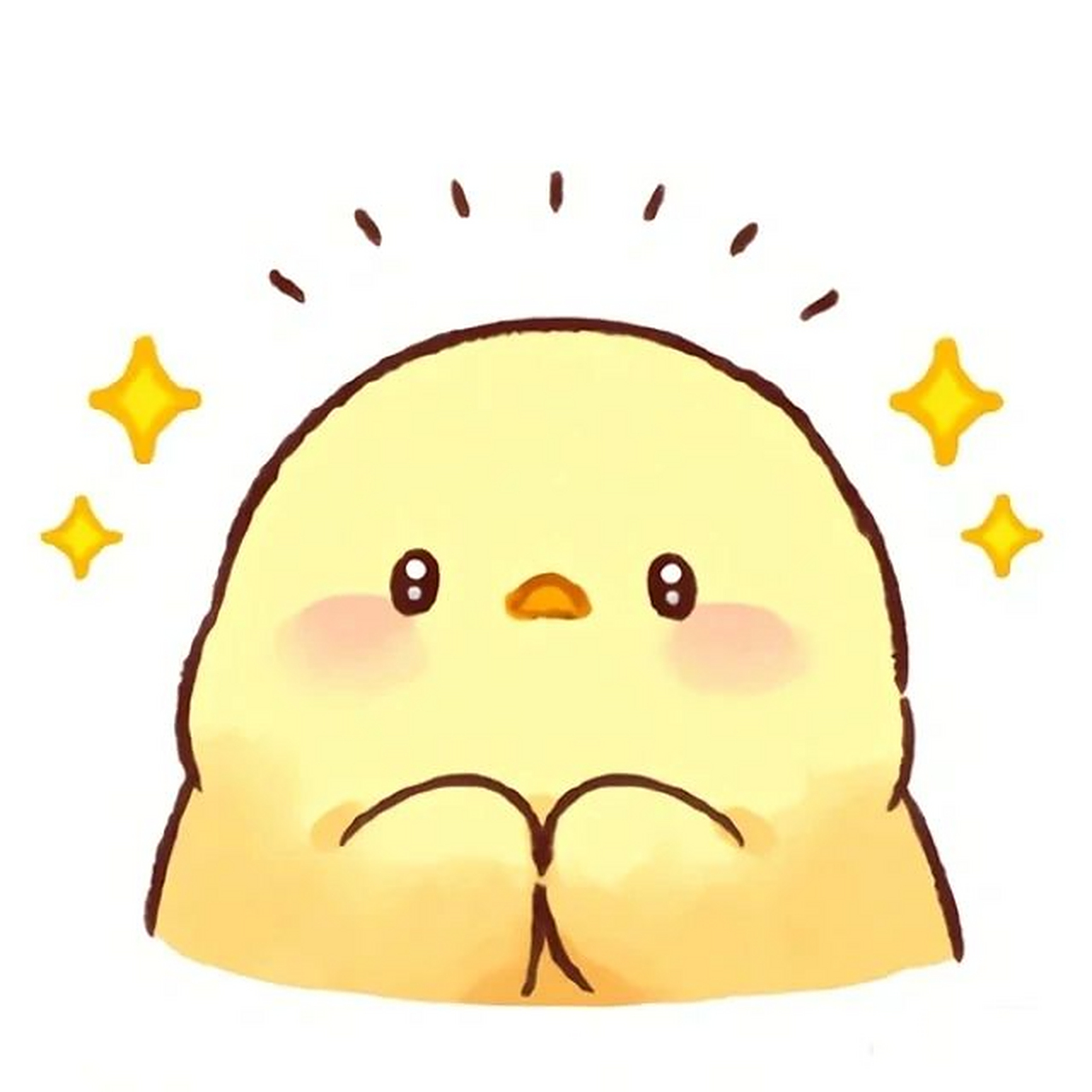 呆萌可爱小鸡头像(下)