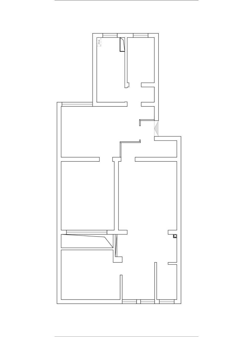 三室一厅"80平米户型优化" 案例分享|极简天花板◆年轻人就该这么装!