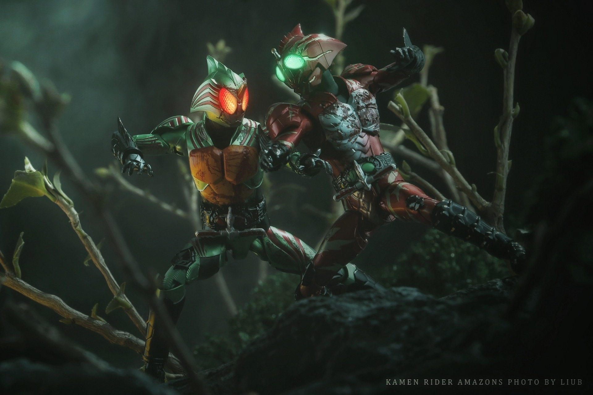 假面骑士amazons shf 模型拍摄 #论喜欢的角色出了手办