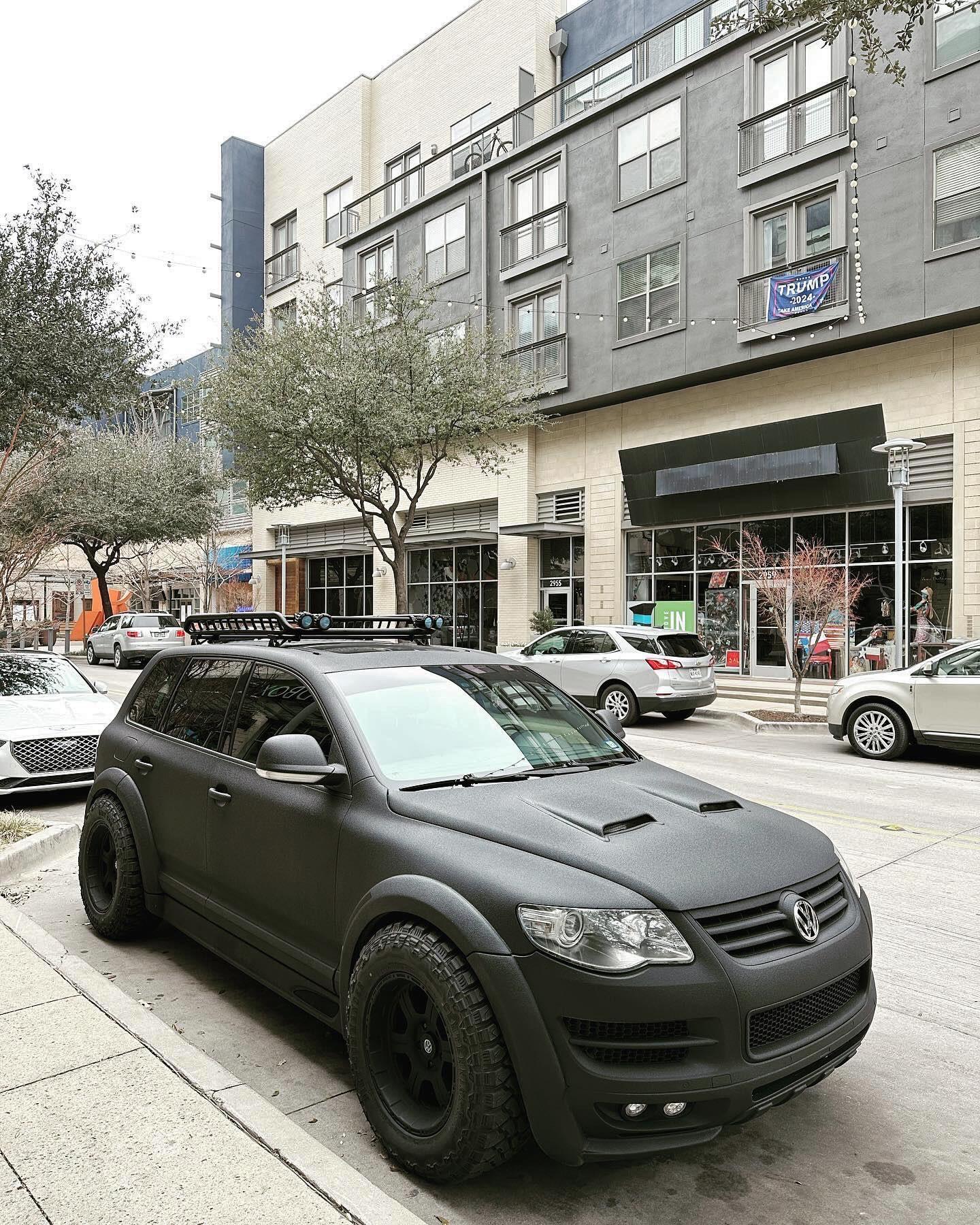 分享大众途锐 越野改装