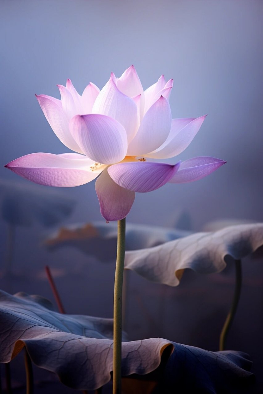 紫荷#荷花# #唯美意境# #睡莲# #莲花# #荷花池# #高清壁纸# #图片