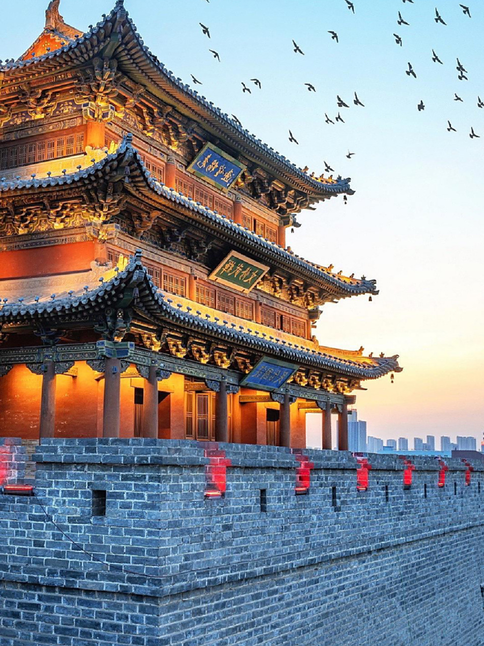 山西大同古城美景来了!