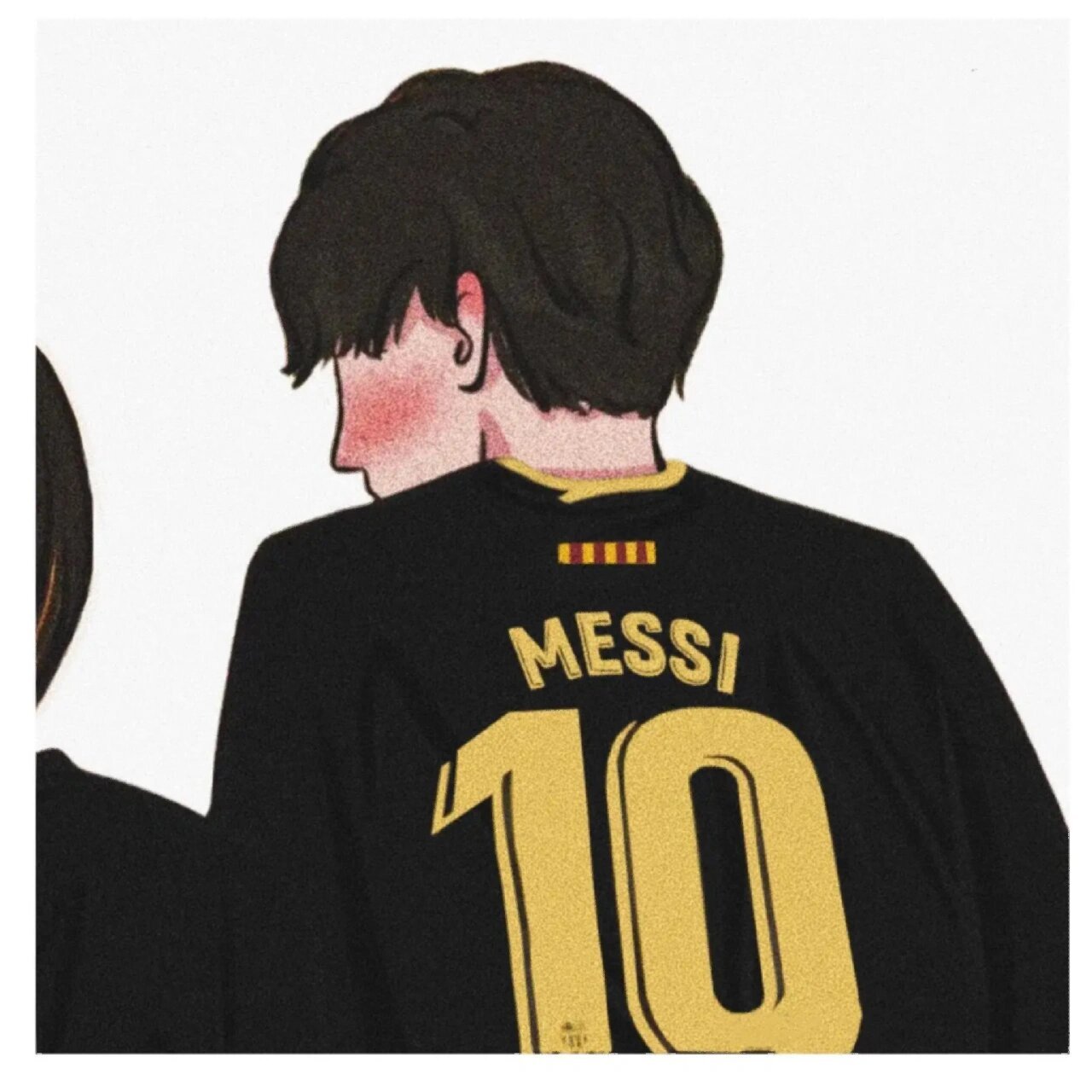 梅西的情侣头像,还不快拿走!