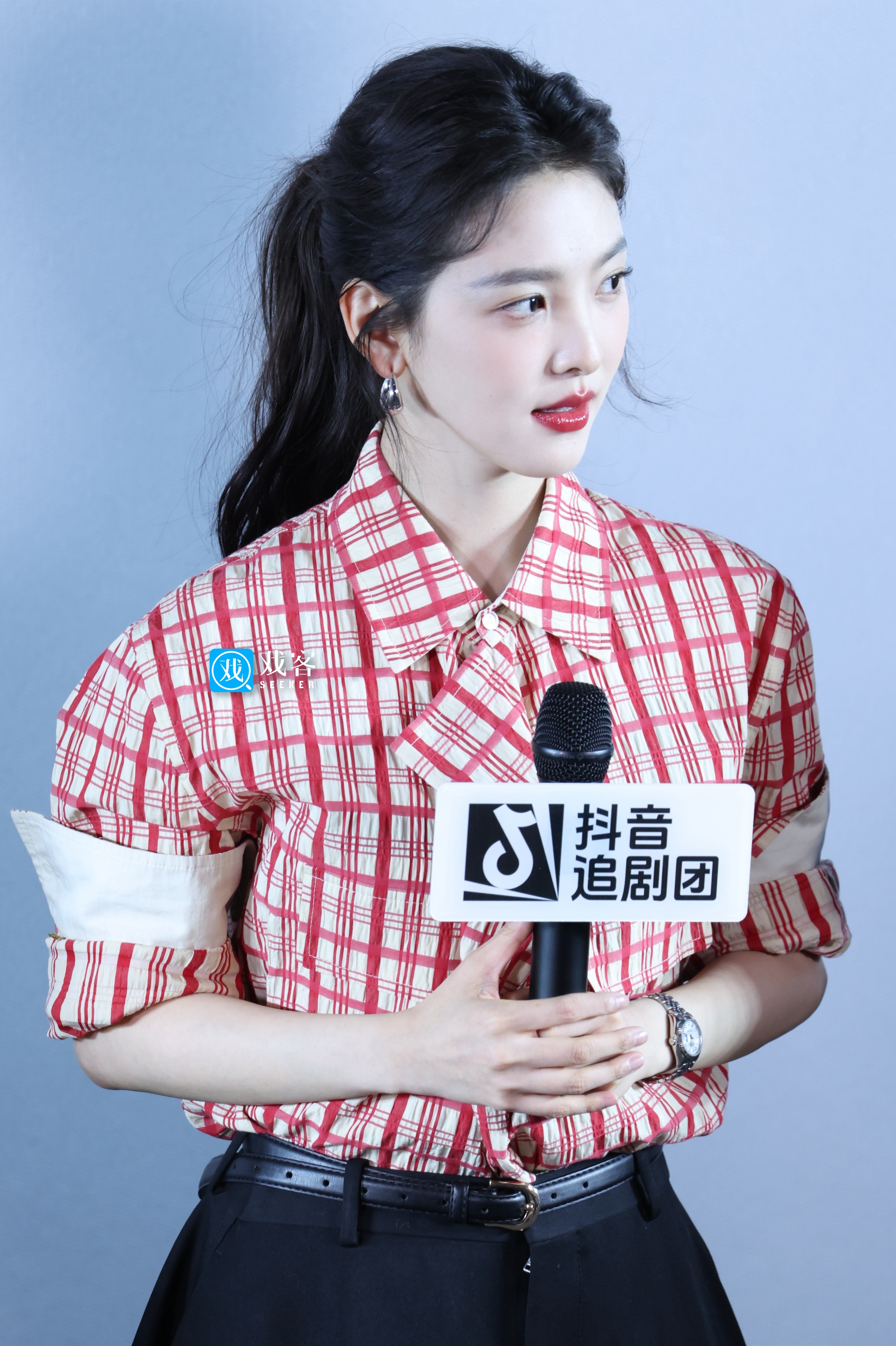 谁敢信这是生图真正的明眸皓齿肤白貌美!#章若楠回应直播尴尬#