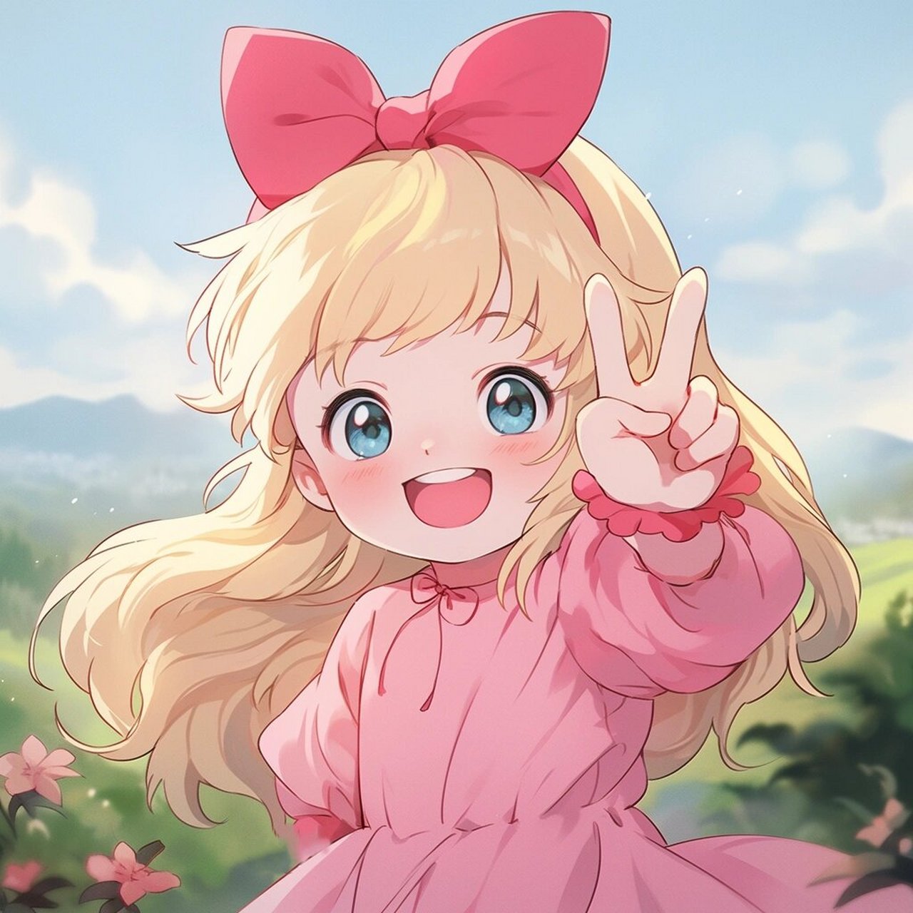 治愈系头像|来给生活比个耶7099 #每秒都值得记录# #闺蜜头像