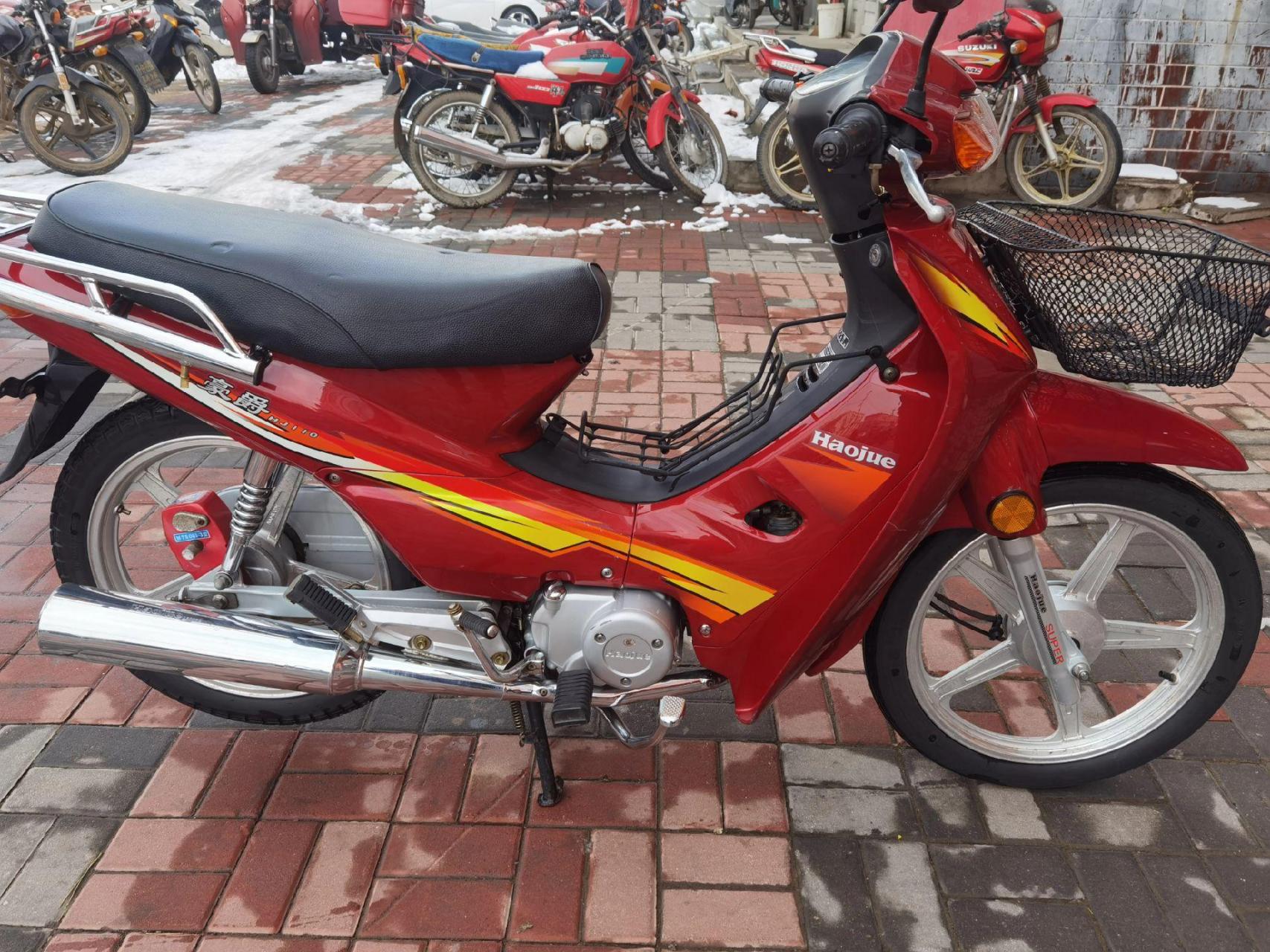 看看啥叫极品,04年豪爵110,全车原版.