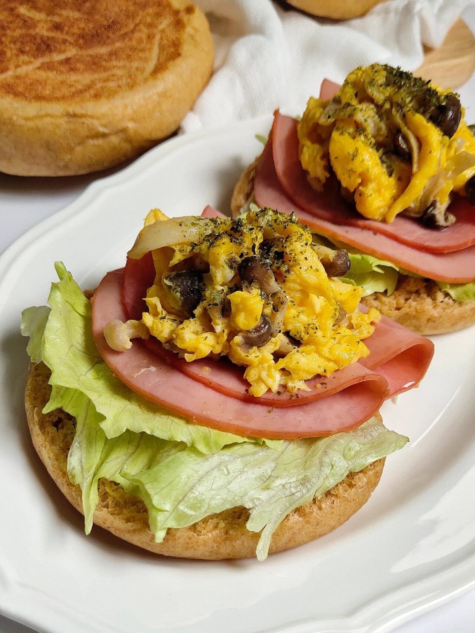 无烤箱·平底锅英式麦芬92做法太简单6015 99996993