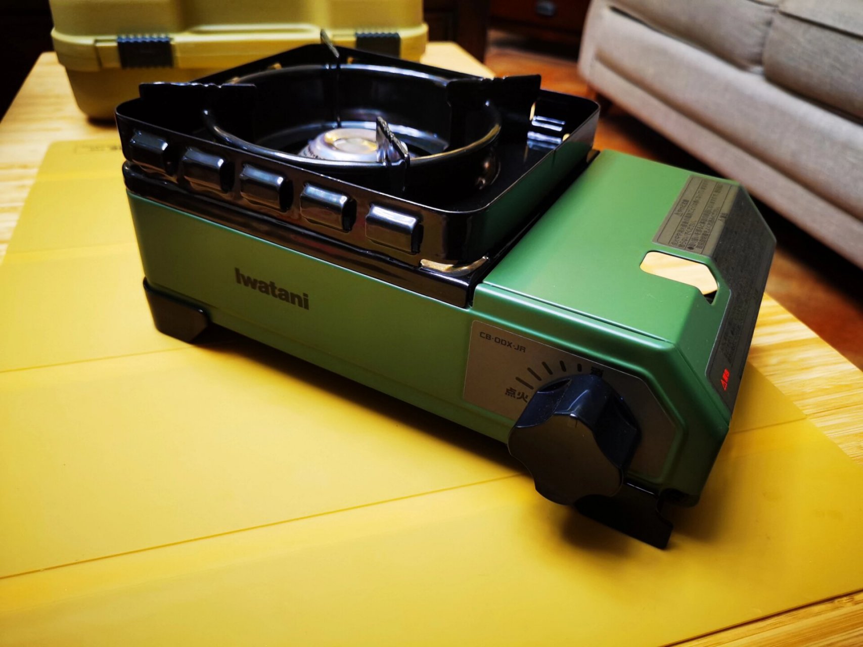 露营好物推荐之-岩谷绿武士小号卡式炉 岩谷绿武士,露营卡式炉中最