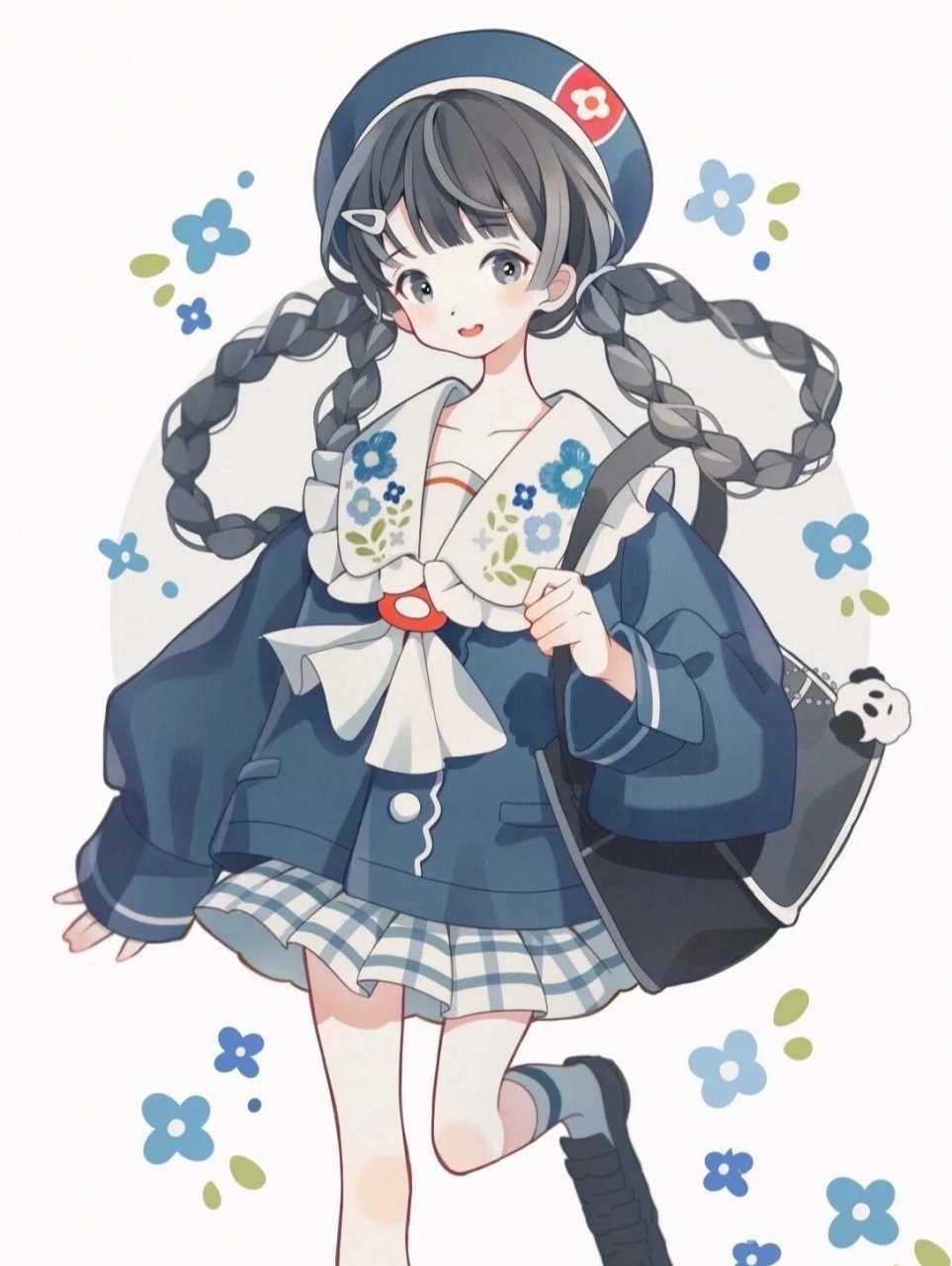 日本插画师画的动漫,超可爱!拿图请点赞关注