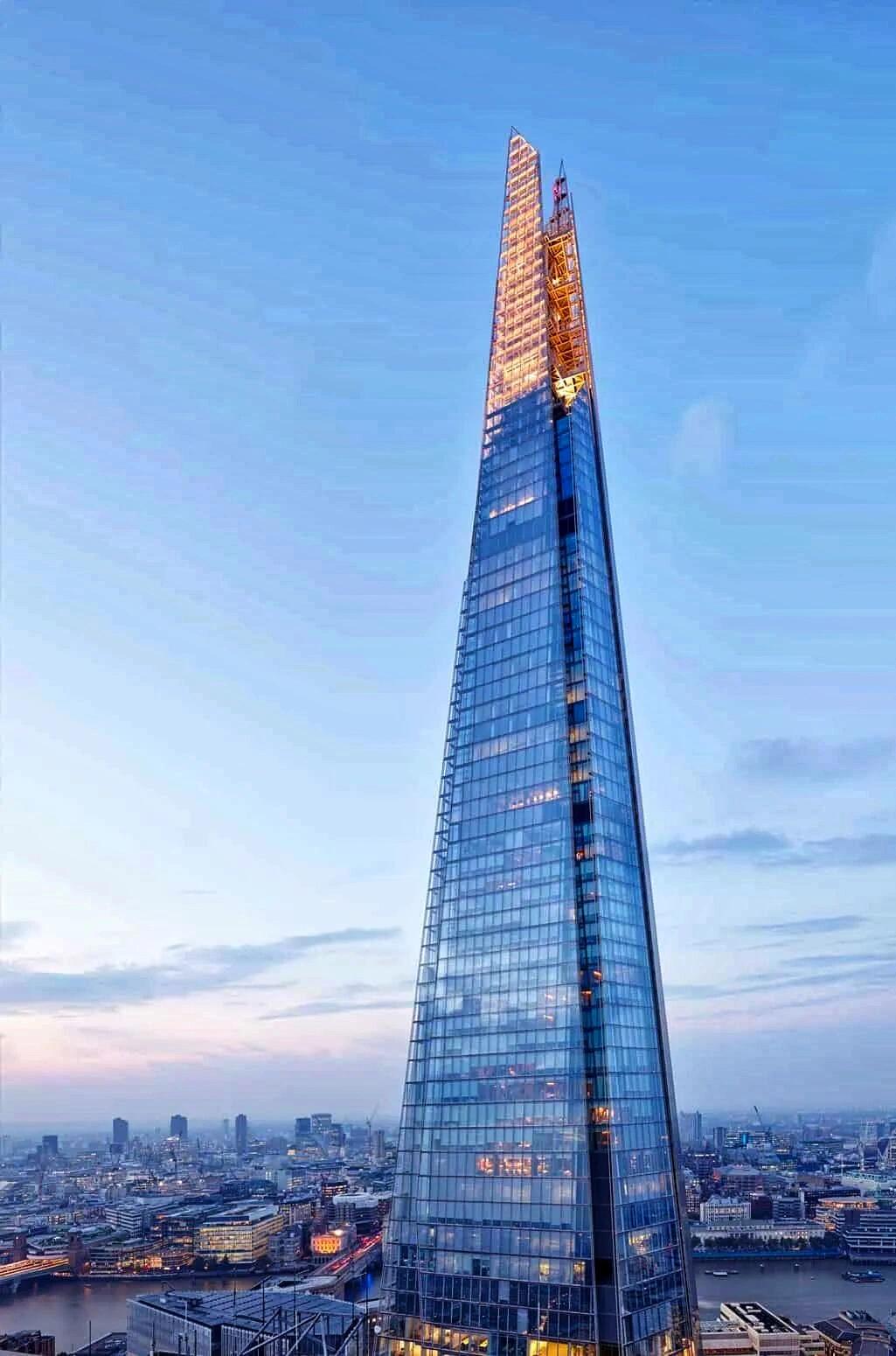 6米,共87层的摩天大楼,不仅是英国最高的建筑,更是伦敦天际线上的一颗