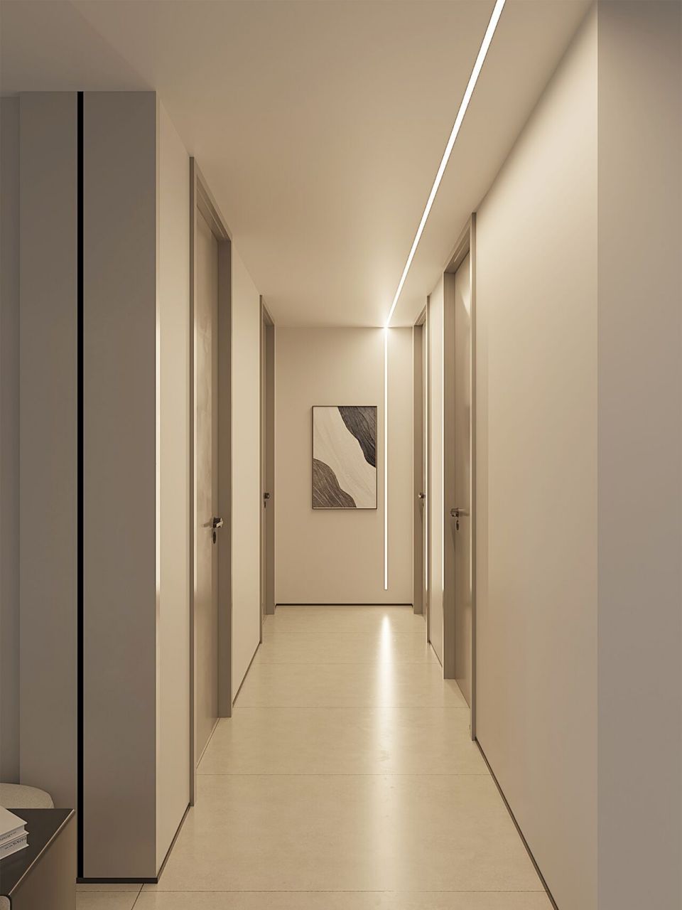 盘点六款过道线条灯 今天给大家分享六款设计师都会收藏收藏的过道