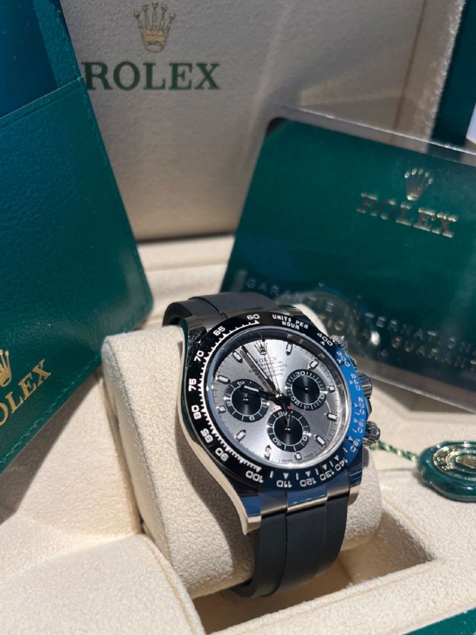 香港购表 rolex 迪通拿 水泥灰 灰迪 全新 rolex 劳力士 迪通拿
