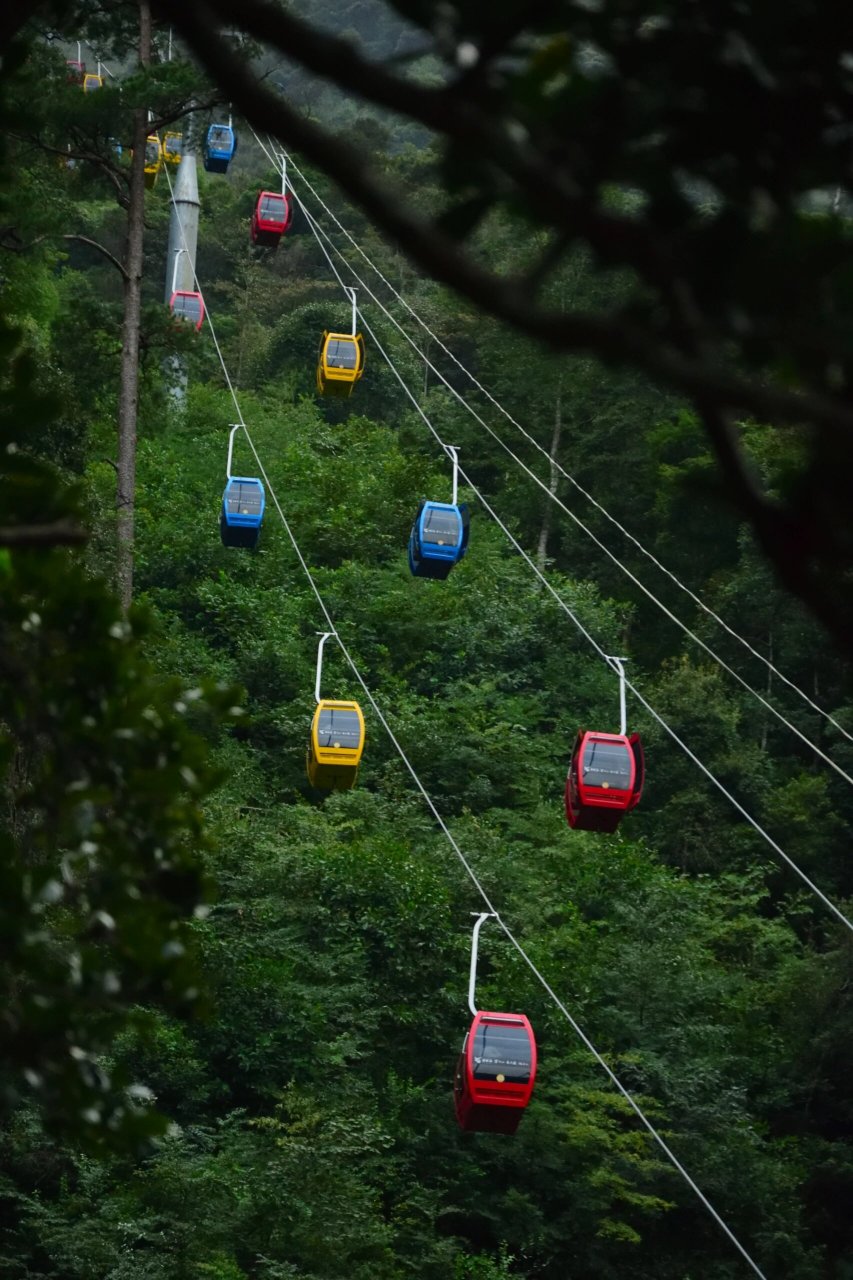 石牛山索道亚洲第二图片