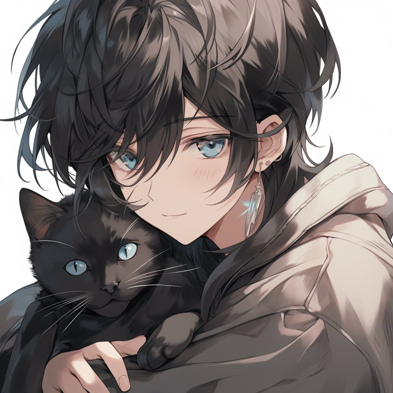 我的黑猫98(动漫男头)