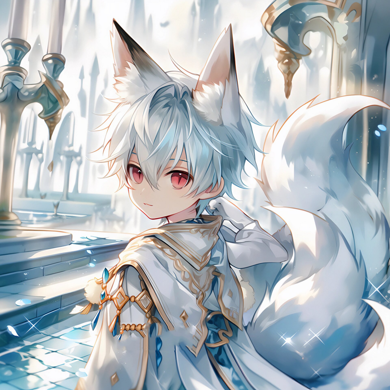 九尾狐殿下来啦!|男生头像