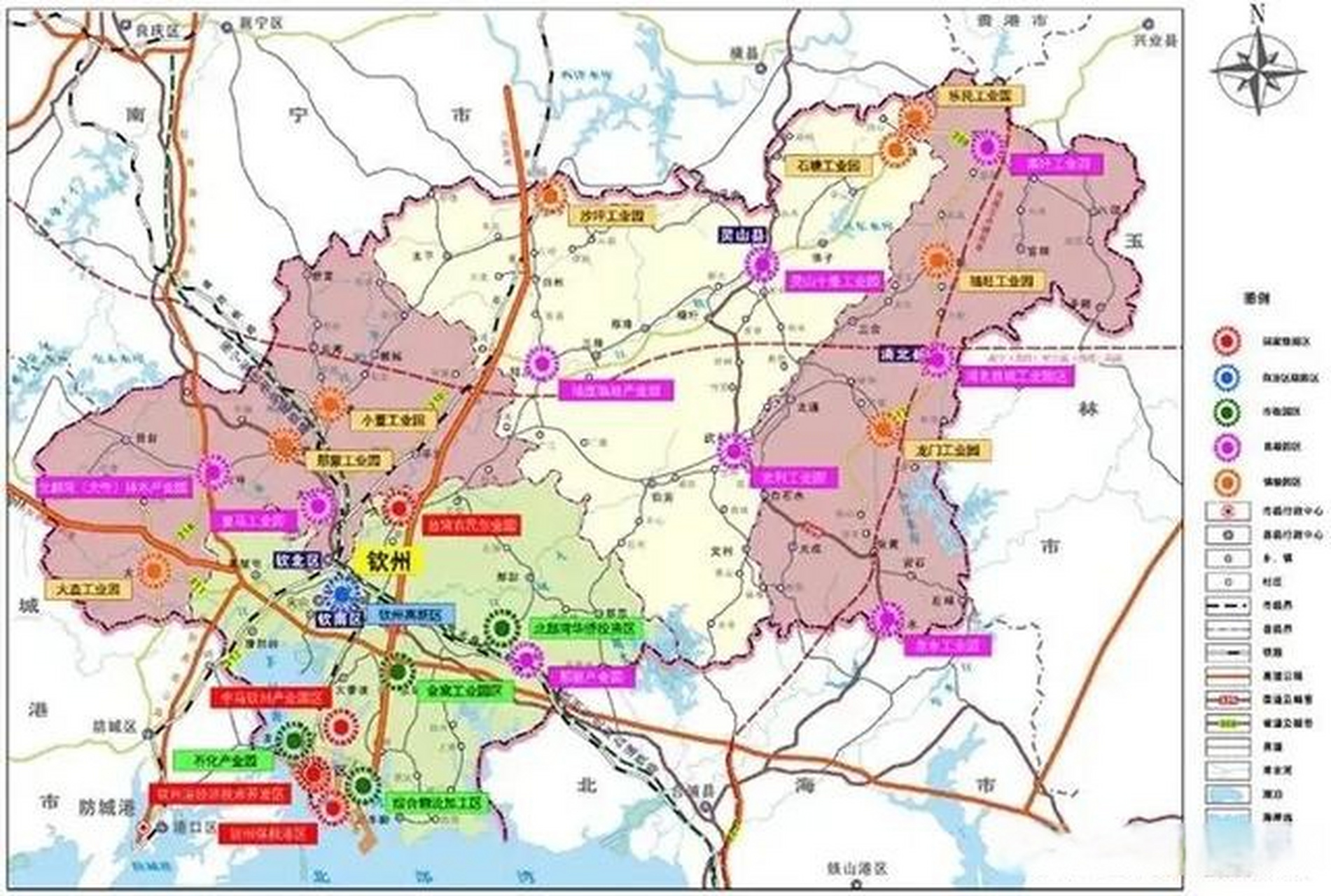 廣西欽州市未來5年的發展規劃 欽州頭條 2022生機大會