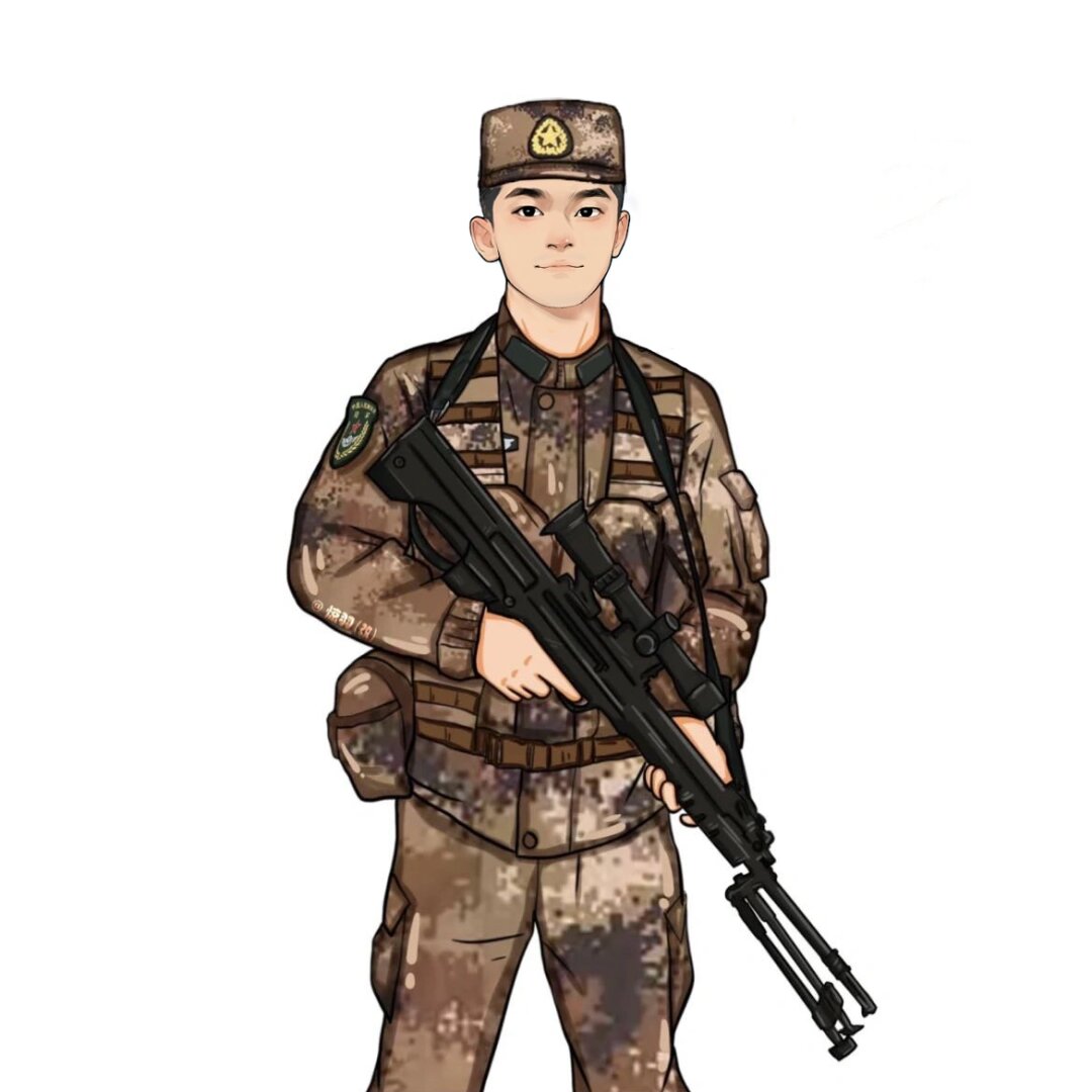 当我们穿着肥大的冬季体能训练服,拖着迷彩包像是笨重的企鹅一个接一