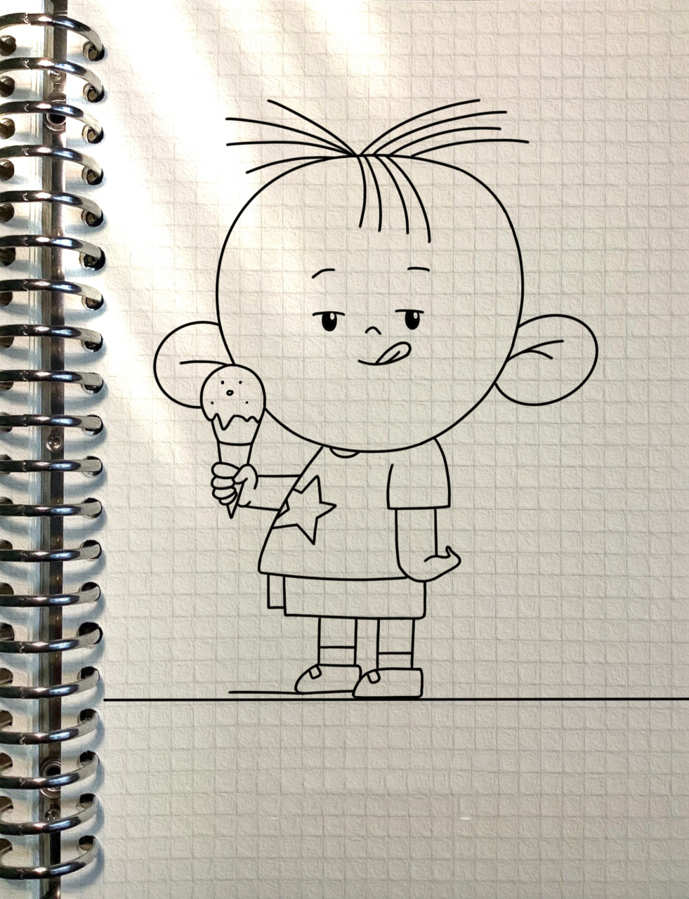 简笔画——大耳朵图图(内有过程) 其实大人的世界和小孩的世界是一样