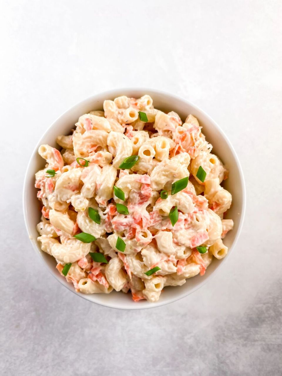 金枪鱼通心粉沙拉 |低脂健康沙拉11566 虽然这种金枪鱼通心粉沙拉